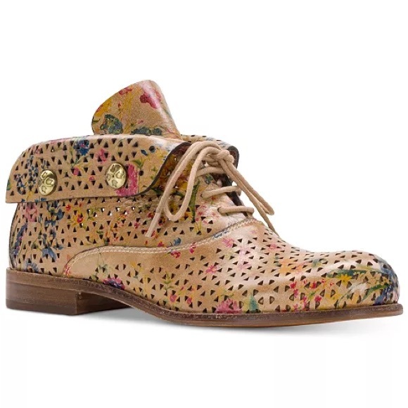 Patricia Nash Shoes - SOLD IN STORE Patricia Nash SABRINA Prairie Rose Perforated Leather